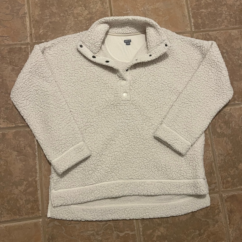 aerie white sherpa